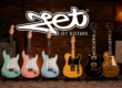 Colección de guitarras Jet disponibles en Musicopolix con diferentes modelos y acabados.