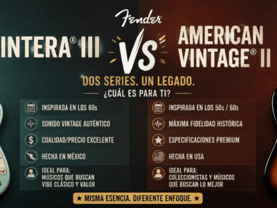 Fender Vintera III vs American Vintage II Portada